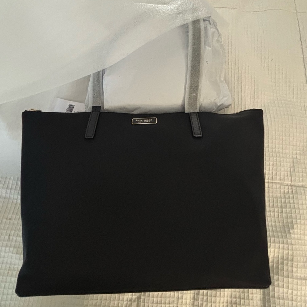 Kate Spade satchel black softsided